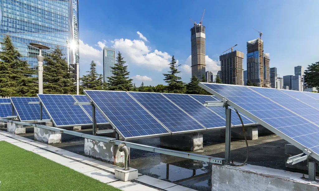 commercial solar installation in dubai
